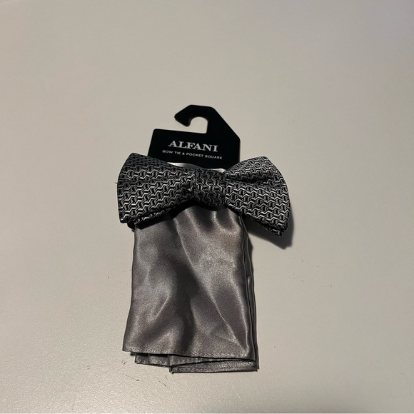 Alfani Other - Alfani Gray Pocket Square Elegant Accessory